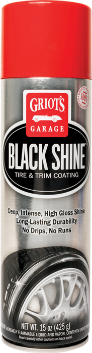 Griots Garage Black Shine Tire and Trim Coating - 15oz (Aerosol)