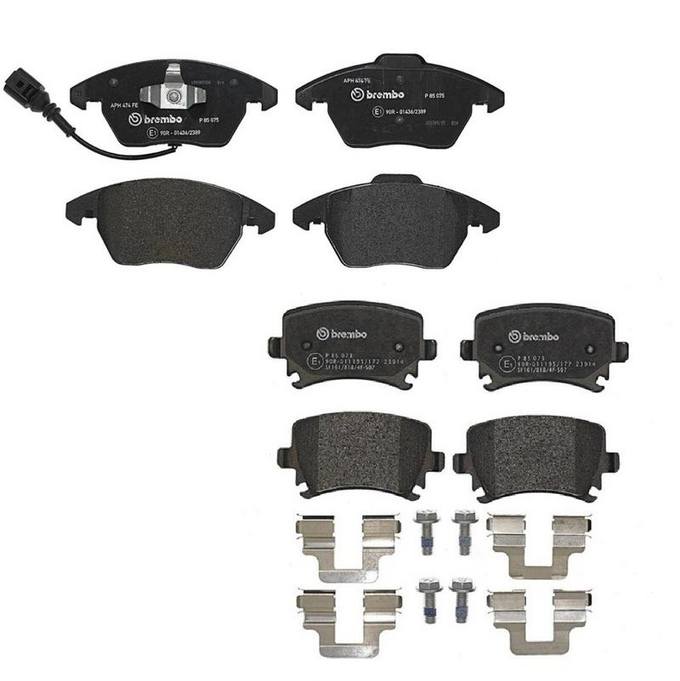 Brembo Brake Pads Kit – Front and Rear (Low-Met)