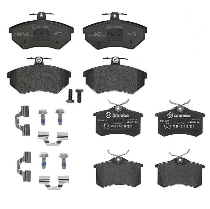 Brembo Brake Pads Kit – Front and Rear (Low-Met)