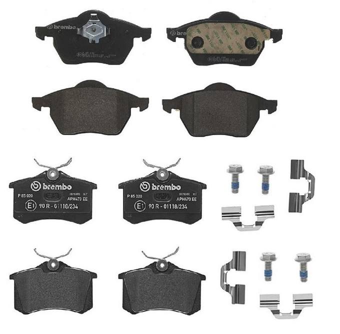 Brembo Brake Pads Kit – Front and Rear (Low-Met)