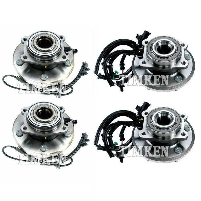 VW Wheel Bearing and Hub Assembly Kit – Front and Rear – Timken 2876754KIT