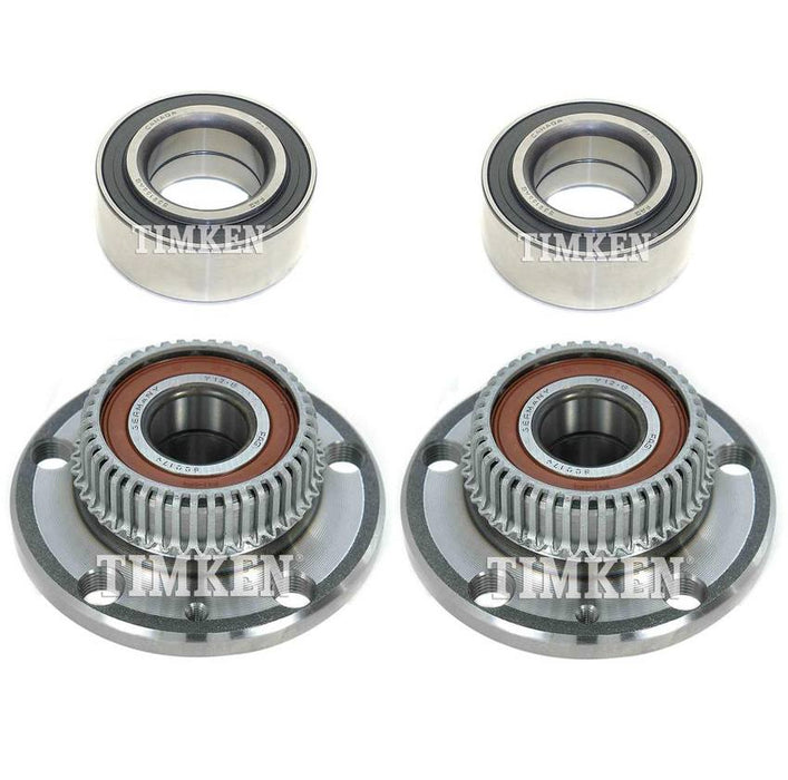 Audi VW Wheel Bearing and Hub Assembly Kit – Front and Rear 1J0598477 – Timken 2885092KIT