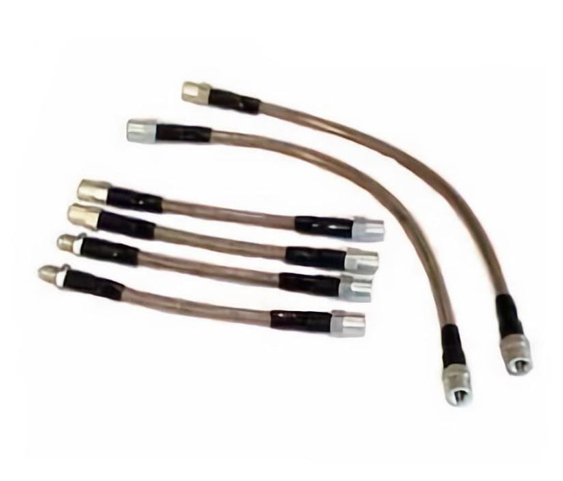 HPA Motorsports Stainless Steel Brake Lines - VW | Mk1 | Mk2 (w/ Rear Drums - 4 Line Kit)