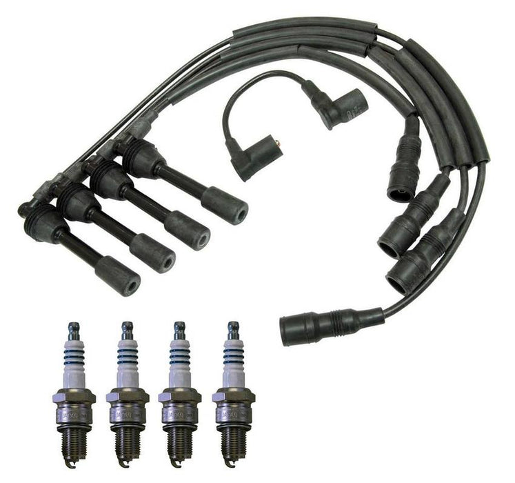 Porsche Ignition Wire Kit (7mm) (4 Pieces) 101000036AA – Denso