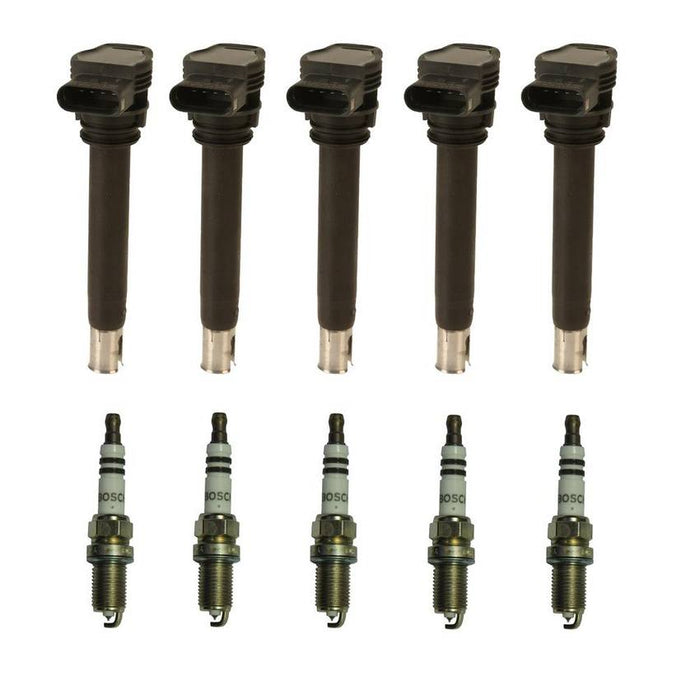 VW Ignition Coil Kit (5 Pieces) (Platinum) 07K905715G – Bosch