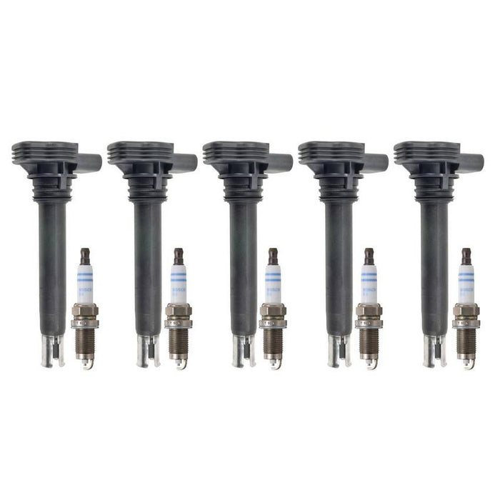 VW Ignition Coil Kit (5 Pieces) (Nickel) 101905601F – Bosch