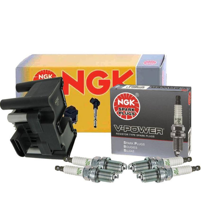 VW Ignition Coil Kit (V-Power) 032905106F – NGK