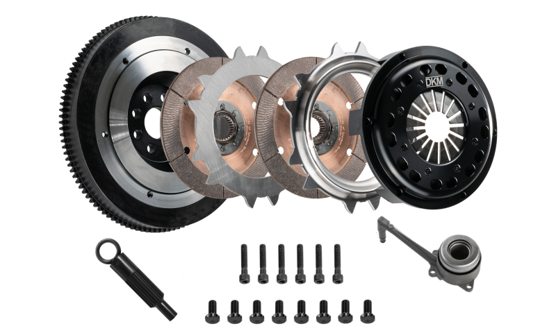 DKM Clutch VW/Audi 2.0L TSI (8 Bolt) Ceramic Twin Disc - MR-034-060