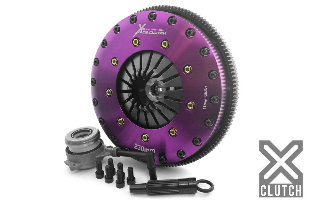 Stage 5 - 9.0" Twin Disc Rigid Ceramic Clutch Kit - XKVW23696-2E
