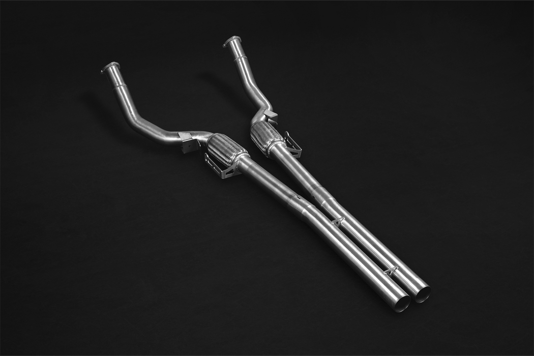 Audi S8 (D4) - Pre-Silencer Delete Pipes 02AU09403002
