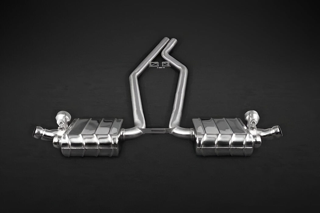 Capristo Valved Exhaust Kit for Porsche Cayenne S GTS Facelift 92A - 02PO07703019