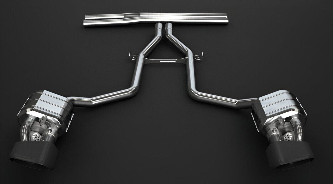 Capristo Valved Exhaust System Kit long version for Porsche Panamera Executive 970 V8 - 02PO04703005