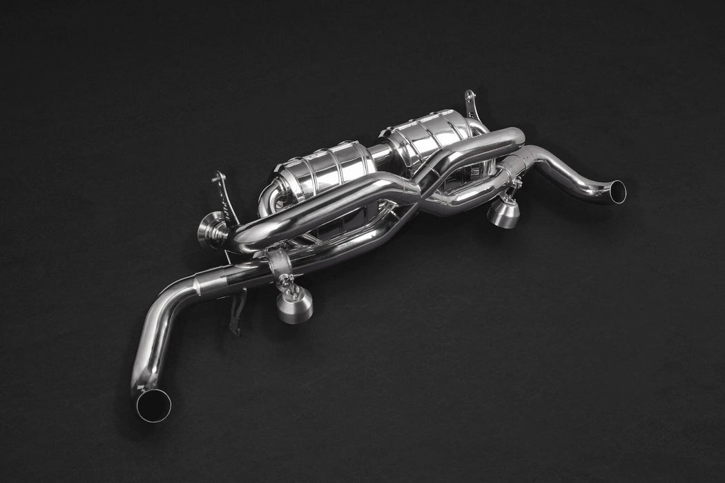Capristo Valved Exhaust System Kit (With Catalytic Conveters) for Audi R8 V10 Facelift (Plus, LMX) - 02AU00803015