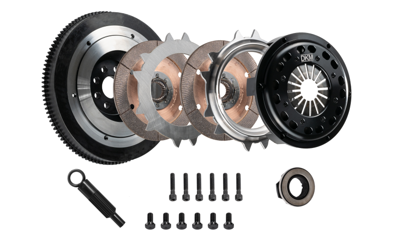 DKM Clutch VW Corrado/Golf/GTI (1.8T) Ceramic Twin Disc MR Clutch - MR-034-041