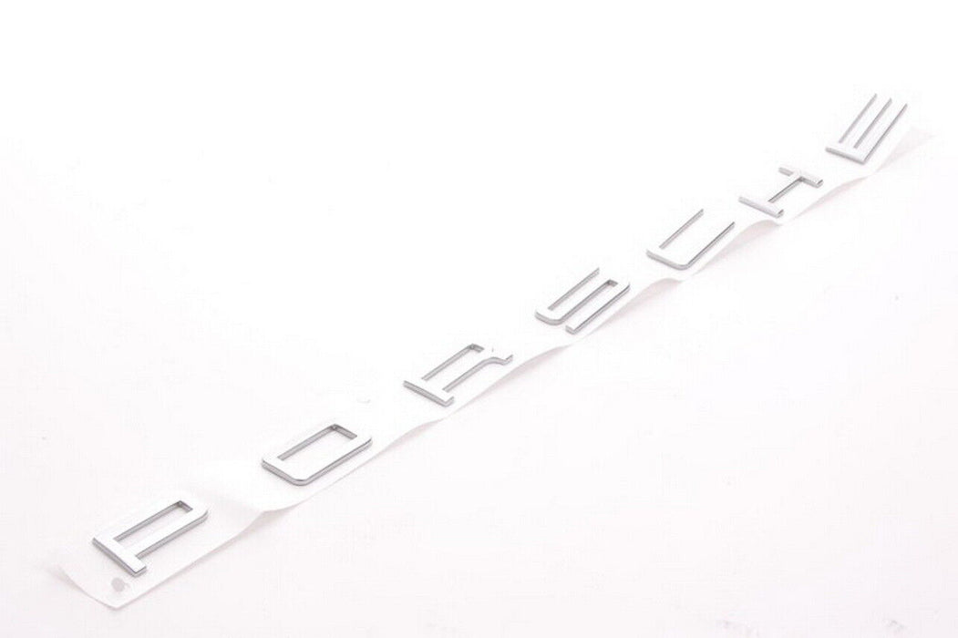"PORSCHE" Logo - Chrome