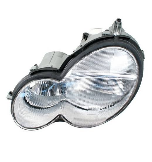 Mercedes Headlight Assembly – Driver Side (Halogen) 2038202161 – Hella 007984211