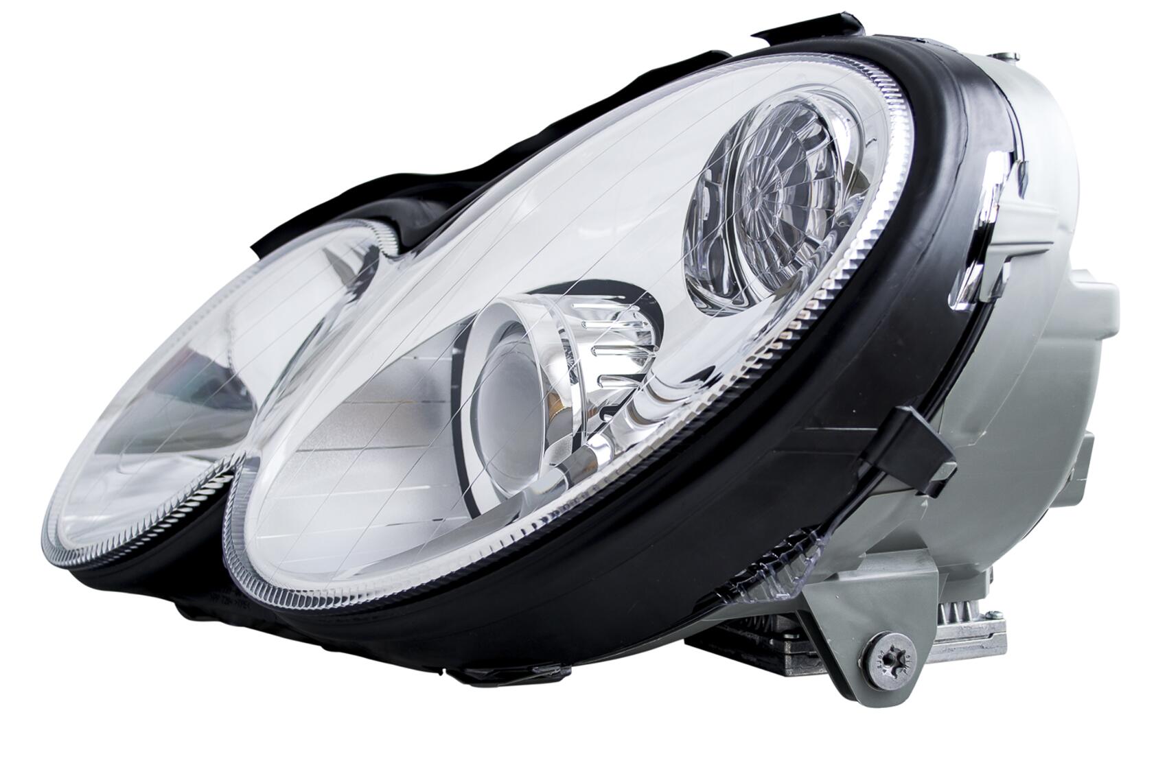 Mercedes Headlight Assembly – Driver Side (Xenon) 2098204161 – Hella 007988551