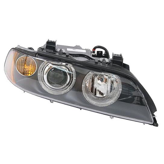 BMW Headlight Assembly – Passenger Side (Xenon) 63126912434 – Hella 008052901