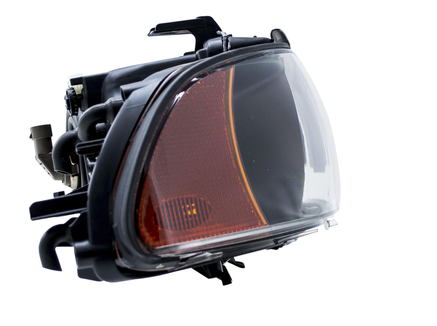 BMW Headlight Assembly – Driver Side (Halogen) (w/ Clear Turnsignal) 63126902517 – Hella 008053111