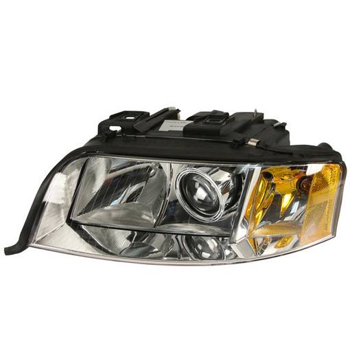 Audi Headlight Assembly – Driver Side (Halogen) 4B0941003BL – Hella 008472091