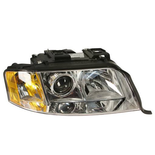 Audi Headlight Assembly – Passenger Side (Halogen) 4B0941004BL – Hella 008472101