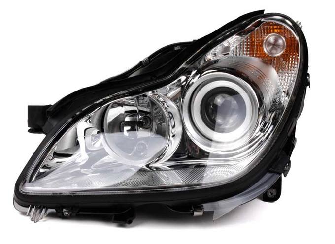 Mercedes Headlight Assembly – Driver Side (Halogen) 2198204161 – Hella 008821051