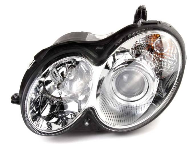 Mercedes Headlight Assembly – Driver Side (Xenon) 2098201961 – Hella 009040351