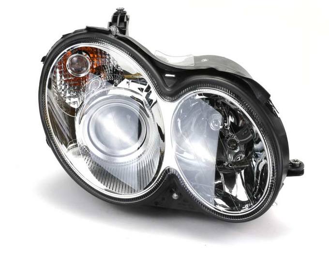 Mercedes Headlight Assembly – Passenger Side (Xenon) 2098202061 – Hella 009040361