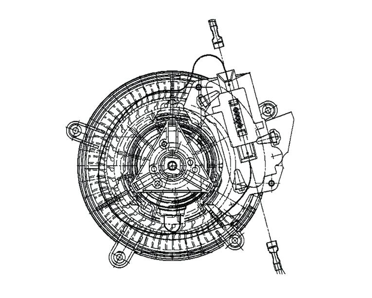 Mercedes Heater Fan Motor 2028209342 – Behr Premium 009159301