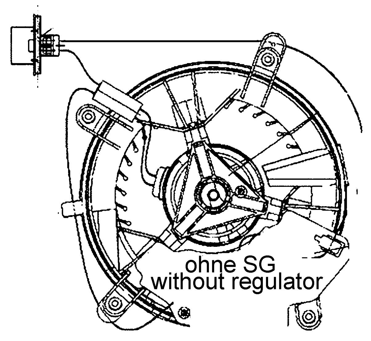 Mercedes HVAC Blower Motor 2109060200 – Behr 009159461