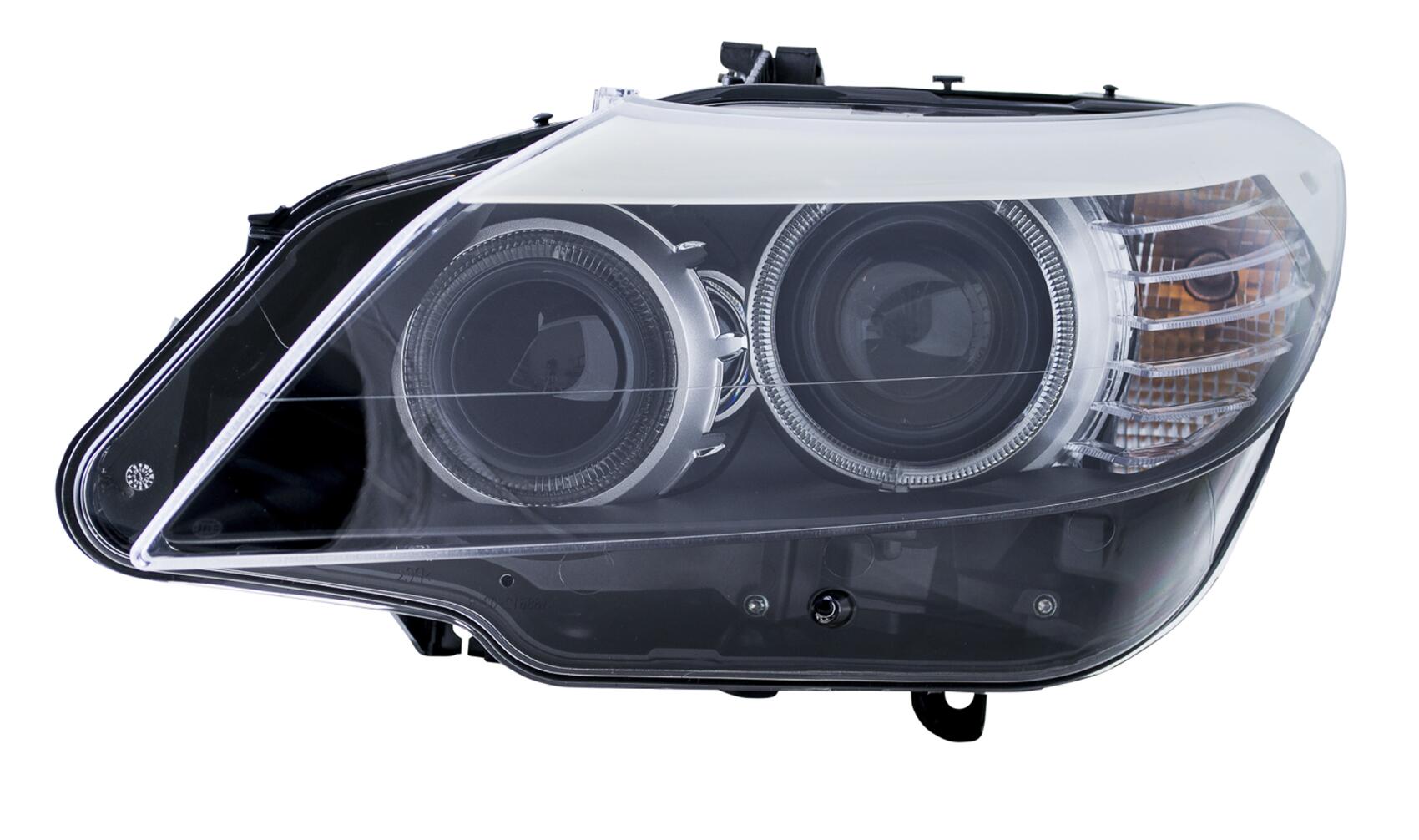 BMW Headlight Assembly – Driver Side (Xenon) (Adaptive) 63127228867 – Hella 009934451