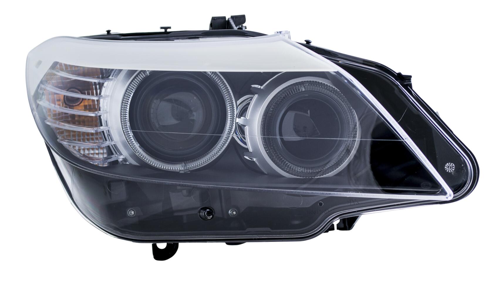 BMW Headlight Assembly – Passenger Side (Xenon) (Adaptive) 63127228868 – Hella 009934461