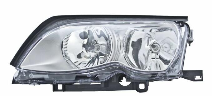 BMW Headlight Assembly – Driver Side (Halogen) 63127165785 – Hella 010053011