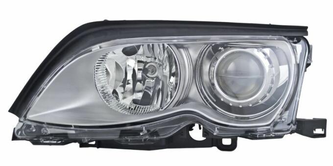 BMW Headlight Assembly – Driver Side (Xenon) 63127165791 – Hella 010053031