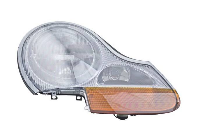 Porsche Headlight Assembly – Passenger Side (Halogen) 98663113204 – Hella 010054021