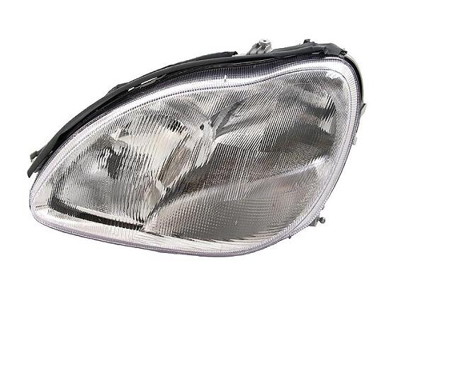 Mercedes Headlight Assembly – Driver Side (Halogen) 2208200561 – Hella 010055011