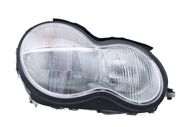 Mercedes Headlight Assembly – Passenger Side (Halogen) 2038201061 – Hella 010061021