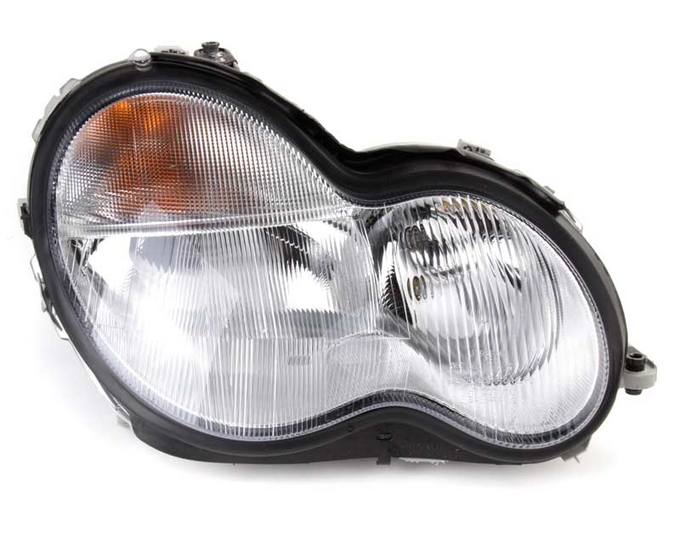 Mercedes Headlight Assembly – Passenger Side (Halogen) 2038201061 – Hella 010061021