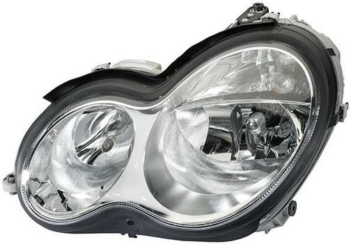 Mercedes Headlight Assembly – Driver Side (Halogen) 2038201559 – Hella 010063011