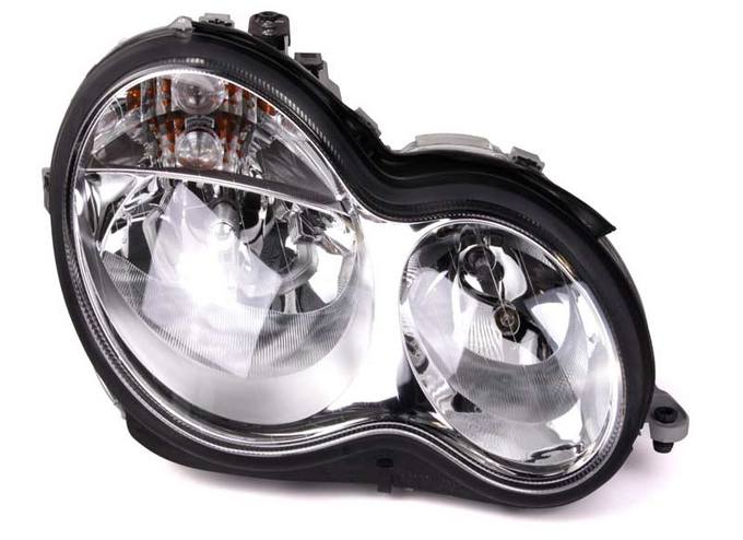 Mercedes Headlight Assembly – Passenger Side (Halogen) 2038203661 – Hella 010063021