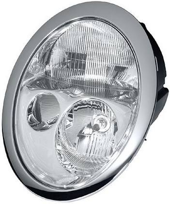 Mini Headlight Assembly – Driver Side (Halogen) 63126911705 – Hella 010071011