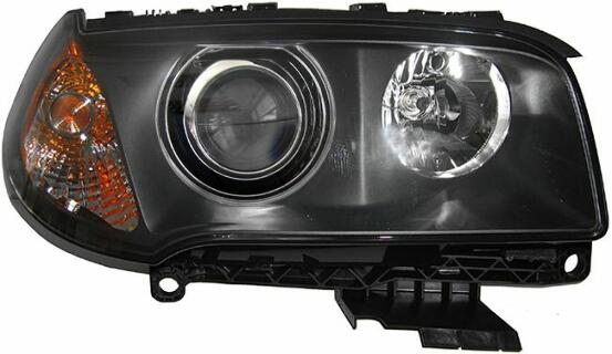 BMW Headlight Assembly – Passenger Side (Xenon) (Adaptive) 63123418396 – Hella 010166061