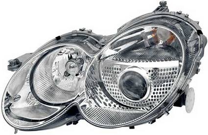 Mercedes Headlight Assembly – Passenger Side (Xenon) 2308200859 – Hella 010167021