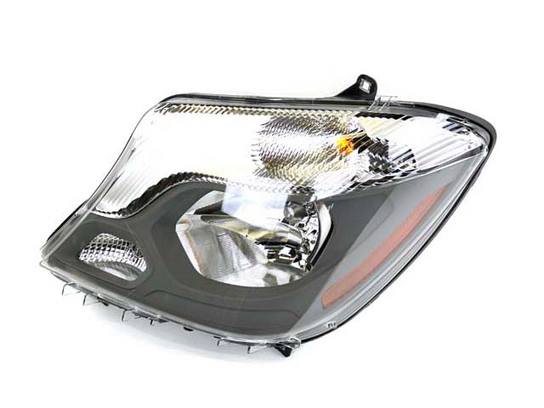 Mercedes Headlight Assembly – Driver Side (Halogen) – Hella 011030151