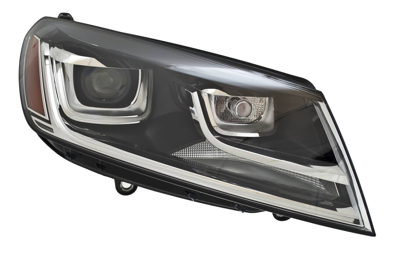 Volkswagen Headlight Assembly – Front Passenger Side (Bi-Xenon/LED/DE-Headlight – for e.g. VW Touareg (7P5, 7P6) – SAE – right SAE) – Hella 7P0941754