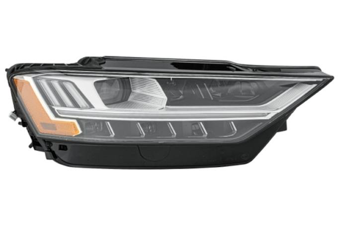 Audi Headlight Assembly – Passenger Side – Hella 4N0941036B