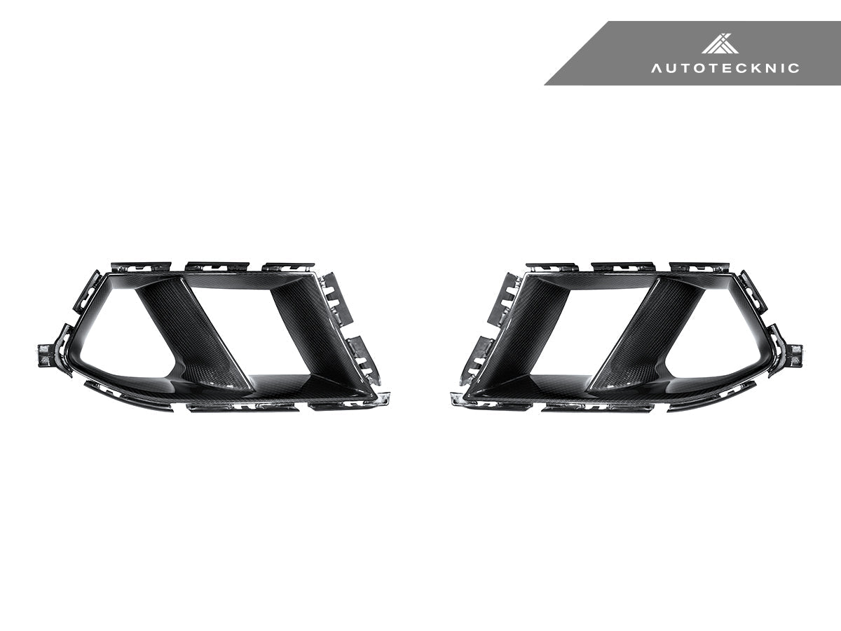 AutoTecknic G8X M3 / M4 Dry Carbon Front Bumper Vent Set