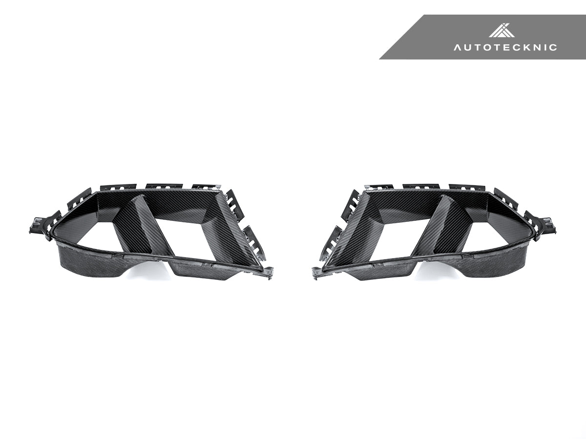 AutoTecknic G8X M3 / M4 Dry Carbon Front Bumper Vent Set