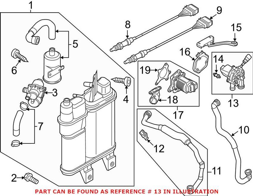 VW Secondary Air Injection Pump 04E959231B