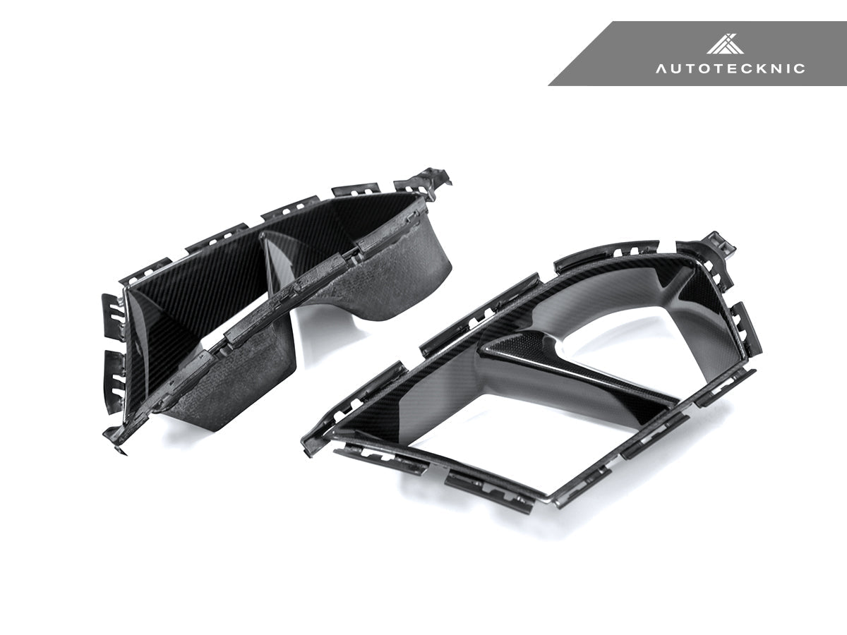 AutoTecknic G8X M3 / M4 Dry Carbon Front Bumper Vent Set